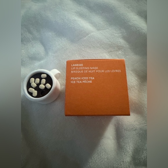 LANEIGE Lip Sleeping Mask in Peach Iced Tea with applicator holder - Picture 4 of 4